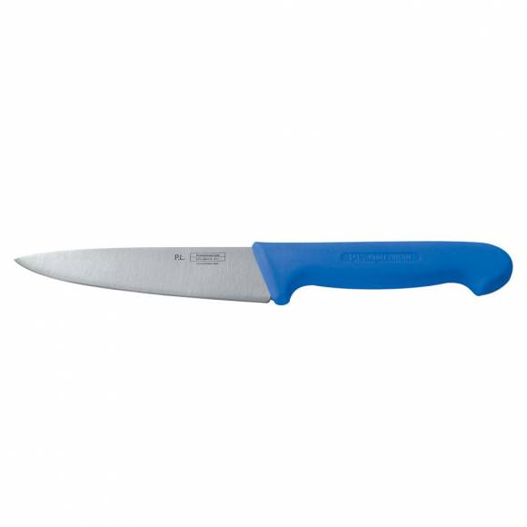 Шеф-нож PRO-Line 16 см, синяя пластиковая ручка Proff Cuisine KB-3801-160-BL201-RE-PL Шеф-нож PRO-Line 16 см, синяя пластиковая ручка Proff Cuisine KB-3801-160-BL201-RE-PL