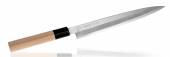 Нож Янаги для сашими традиционный Tojiro Japanese Knife 210мм сталь Мо-V 2 слоя, рукоять деревоF-946 Нож Янаги для сашими традиционный Tojiro Japanese Knife 210мм сталь Мо-V 2 слоя, рукоять деревоF-946