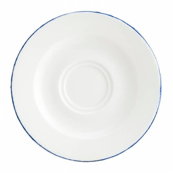 Блюдце 160 мм фарфор Rita Retro Bonna E101RIT04CT синий край Блюдце 160 мм фарфор Rita Retro Bonna E101RIT04CT синий край