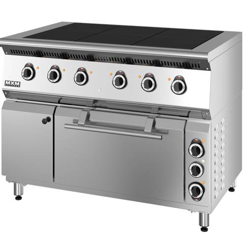 Плита электрическая с жарочным шкафом 6 конфорок МХМ ПЭ67Ж