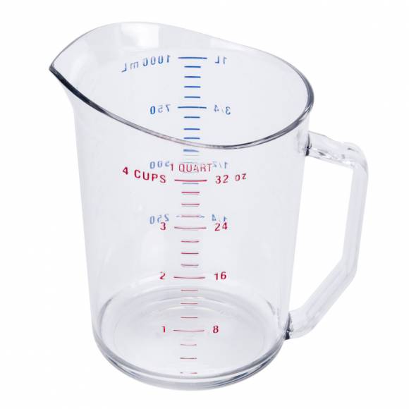 Мерный кувшин 1,0л прозрачный Cambro 100MCCW 135 09100892 Мерный кувшин 1,0л прозрачный Cambro 100MCCW 135 09100892