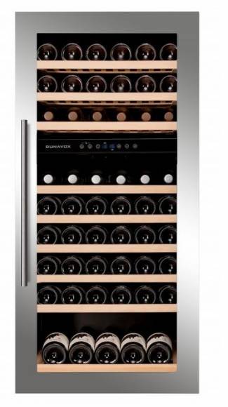 Винный шкаф компрессорный встраиваемый DUNAVOX DAB-89.215DSS 2 температурные зоны Винный шкаф компрессорный встраиваемый DUNAVOX DAB-89.215DSS 2 температурные зоны