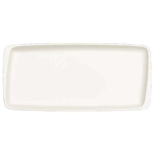 Тарелка прямоугольная 34х16см фарфор Moove White Bonna MOV35DT b Тарелка прямоугольная 34х16см фарфор Moove White Bonna MOV35DT b