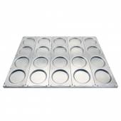 Лист для выпечки гамбургеров 125 мм 600*400