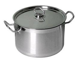 Кастрюля нерж. 9л MGSteel 19009 (d=27,5см h=18см) Кастрюля нерж. 9л MGSteel 19009 (d=27,5см h=18см)