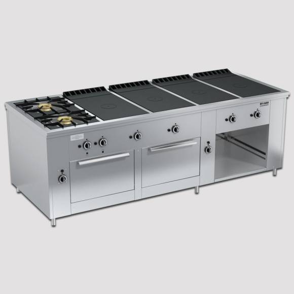 Плита газовая ПРГ-IIA-10-4 2ДШ Maxi	 82562 Плита газовая ПРГ-IIA-10-4 2ДШ Maxi	 82562