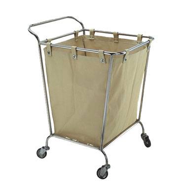 Тележка для прачечной ТП22 ОЛДАК мешок 120л г/п 50кг нерж.