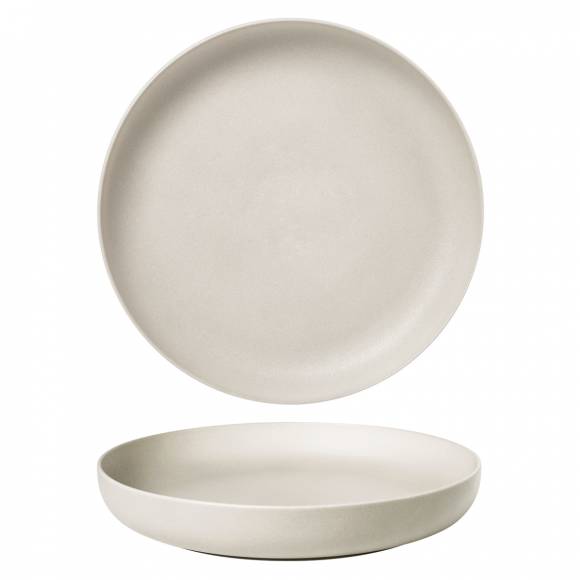 Тарелка с бортом 250 мм фарфор NOBLE Fine Plus-Light Grey 095057A-L010-LGS /6/ Тарелка с бортом 250 мм фарфор NOBLE Fine Plus-Light Grey 095057A-L010-LGS /6/