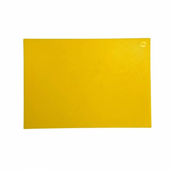 Доска разделочная 500х350х18мм желтая полипропилен MGSteel 1711 Доска разделочная 500х350х18мм желтая полипропилен MGSteel 1711