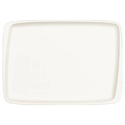 Тарелка прямоугольная 36х25см фарфор Moove White Bonna MOV41DT b Тарелка прямоугольная 36х25см фарфор Moove White Bonna MOV41DT b