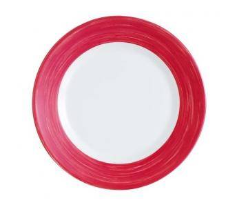 Тарелка d=235 мм вишневый край Браш H2684  40581 /6/ Тарелка d=235 мм вишневый край Браш H2684  40581 /6/