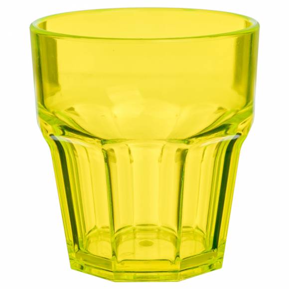 Олд Фэшн 250 мл. d=83 мм. h=90 мм. поликарбонат желтый MGProf 79639