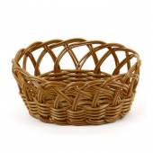 Корзинка пластиковая 170х110мм коричневая [KT4062]