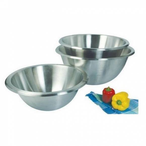 Миска нержавеющая сталь 200мм полусферическая Maco BW20  2л Миска нержавеющая сталь 200мм полусферическая Maco BW20  2л