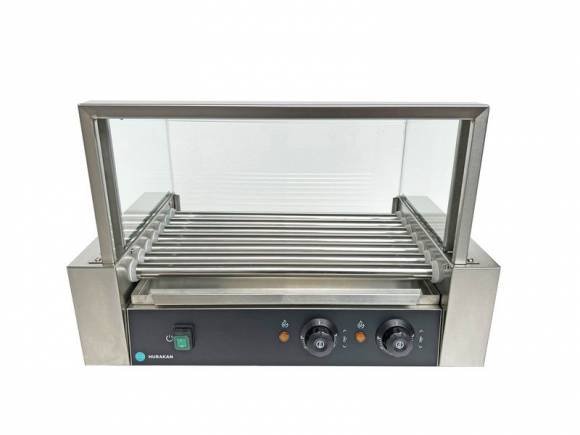 Гриль роликовый HURAKAN HKN-GW7MC 7 роликов с экраном Гриль роликовый HURAKAN HKN-GW7MC 7 роликов с экраном