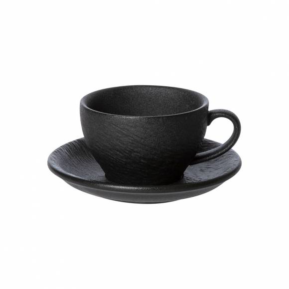 Чайная пара 250мл черная Corone Grafica [XSY295,XSY296] фк6923