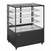 Витрина холодильная кондитерская KC71-130 VV 1,2-2 (открытая) (9005) Витрина холодильная кондитерская KC71-130 VV 1,2-2 (открытая) (9005)