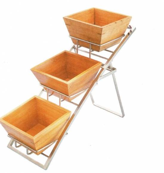 Горка сервиров.мет на три глубок.блюда для выкладки 33см*15см, h31см P.L. GU-ARCHSBAM-CB  92000058 Горка сервиров.мет на три глубок.блюда для выкладки 33см*15см, h31см P.L. GU-ARCHSBAM-CB  92000058