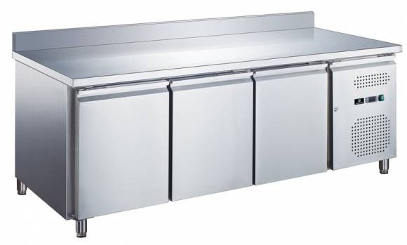 Стол с охлаждающим шкафом Hurakan HKN-GN3TN-S с бортом Стол с охлаждающим шкафом Hurakan HKN-GN3TN-S с бортом