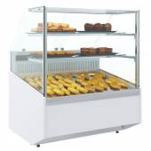 Витрина верт. холодильная  кондитерская Carboma KC95 SM 1,5-1 (1003 белый) Витрина верт. холодильная  кондитерская Carboma KC95 SM 1,5-1 (1003 белый)