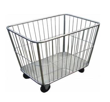 Тележка для прачечной ТП23 ОЛДАК нерж.платформа, конусная корзина 240л, г/п 150кг Тележка для прачечной ТП23 ОЛДАК нерж.платформа, конусная корзина 240л, г/п 150кг