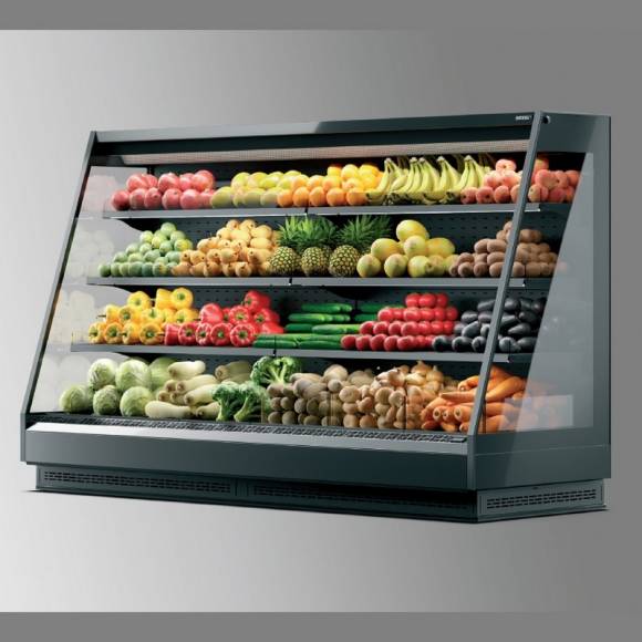 Горка холодильная Dazzl Vega 090 H160 250 гастрономическая (без боковин) Горка холодильная Dazzl Vega 090 H160 250 гастрономическая (без боковин)