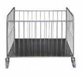 Тележка для прачечной ТП23.1 ОЛДАК нерж. платформа, корзина 300л, г/п 50кг Тележка для прачечной ТП23.1 ОЛДАК нерж. платформа, корзина 300л, г/п 50кг