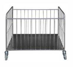 Тележка для прачечной ТП23.1 ОЛДАК нерж. платформа, корзина 300л, г/п 50кг Тележка для прачечной ТП23.1 ОЛДАК нерж. платформа, корзина 300л, г/п 50кг