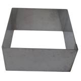 Форма кондитерская 230х230х60мм Квадрат Спика нерж. Форма кондитерская 230х230х60мм Квадрат Спика нерж.