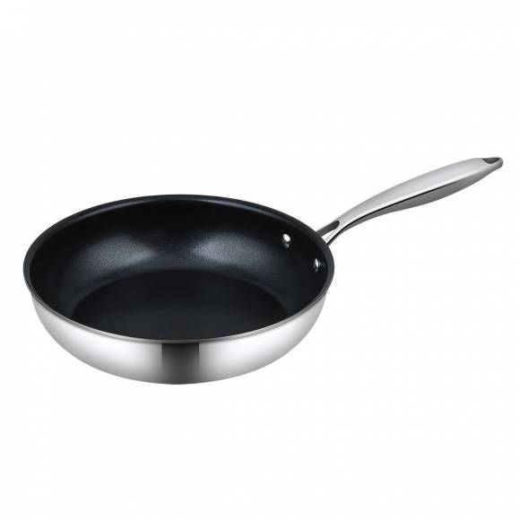 Сковорода 3-х слойная,индукция,сталь 304 260*50мм,антипригарное покрытие ProffCuisine 81280093