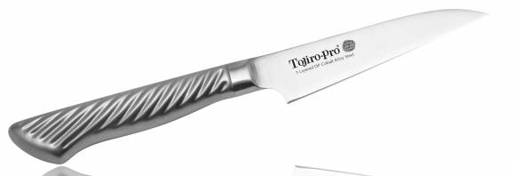 Нож разделочный Tojiro Pro 90мм сталь VG10 3 слоя, рукоять сталь #8000 F-844 Нож разделочный Tojiro Pro 90мм сталь VG10 3 слоя, рукоять сталь #8000 F-844