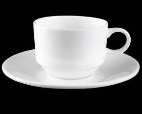 Кофейная пара 140мл штабелируемая Wilmax WL-993039 /6/48/ Кофейная пара 140мл штабелируемая Wilmax WL-993039 /6/48/