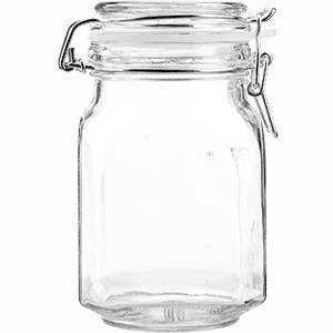 Банка для сыпучих продуктов 800мл  Optima стекло  Банка для сыпучих продуктов 800мл  Optima стекло