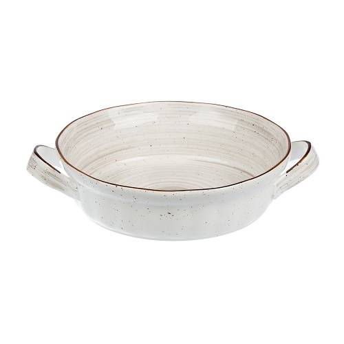 Блюдо круглое с ручками 225мм фарфор White Fusion P.L. 81223027 /6/ Блюдо круглое с ручками 225мм фарфор White Fusion P.L. 81223027 /6/