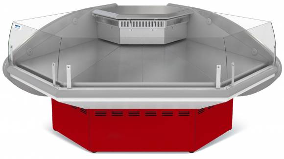 Витрина холодильная открытая Илеть ВХСо-УН угол наружный, динамика Витрина холодильная открытая Илеть ВХСо-УН угол наружный, динамика