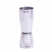 Джиггер нерж. 40/60 мл. d=39/37 мм. h=105 мм. MGSteel 