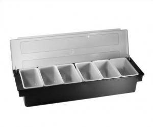 Барная станция (контейнер) 6 ячеек Luxstahl JW-B6B CD-6001 кт261