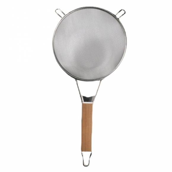 Сито 240мм нерж. с дерев. ручкой Сито 240мм нерж. с дерев. ручкой
