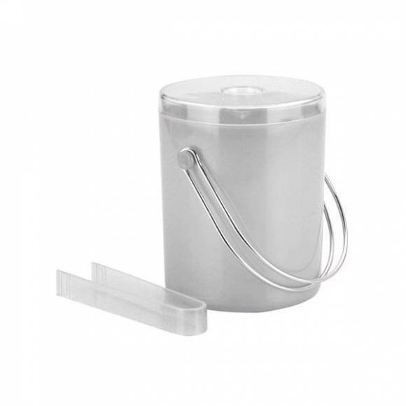 Ведерко для льда + щипцы 1,75 л, поликарбонат, P.L. - BarWare C90189МАТ Ведерко для льда + щипцы 1,75 л, поликарбонат, P.L. - BarWare C90189МАТ