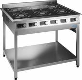 Плита индукционная 6-конфор. Челябторгтехника ПЭИ-6/L3  3х2,5/3х3,5 кВт Плита индукционная 6-конфор. Челябторгтехника ПЭИ-6/L3  3х2,5/3х3,5 кВт