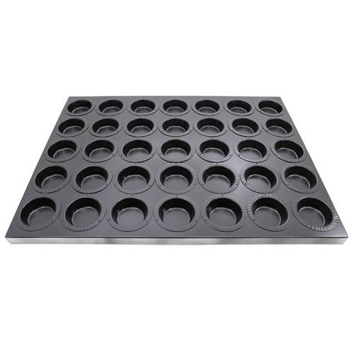 Лист для выпечки маффинов и кексов 80 мм 600*400 с антипригарным покрытием