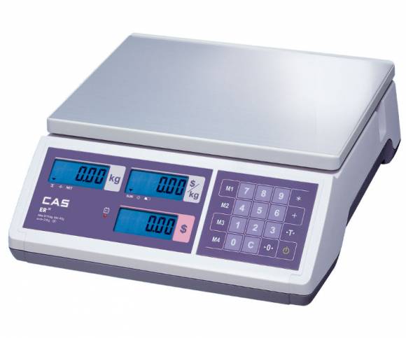 Весы торговые электронные CAS ER JR-15 CB