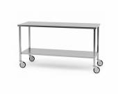 Тележка-стол для прачечной ТП29 ОЛДАК нерж., полка, г/п 100кг Тележка-стол для прачечной ТП29 ОЛДАК нерж., полка, г/п 100кг