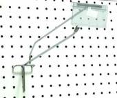 В. Крючок хромированный с ценникодержателем 250мм Водолей