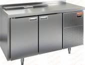 Стол холодильный для салатов Hicold SL1-11GN (1/3)  с крышкой Стол холодильный для салатов Hicold SL1-11GN (1/3)  с крышкой