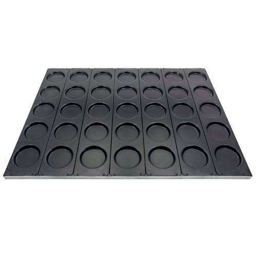 Лист для выпечки гамбургеров 90 мм 530*325 с антипригарным покрытием