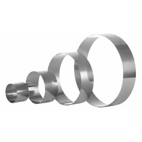 Форма кондитерская 160х50мм нерж. Luxstahl для торта круглая Форма кондитерская 160х50мм нерж. Luxstahl для торта круглая