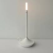 Лампа настольная беспроводная d=11 см. h=25,5 см. алюм., белая LED CANDLE MGline 75044 Лампа настольная беспроводная d=11 см. h=25,5 см. алюм., белая LED CANDLE MGline 75044