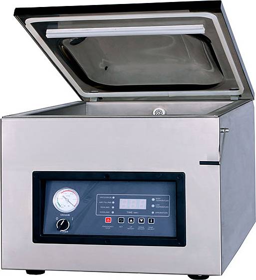 Вакуумный упаковщик Hualian DZ-500T SS (нерж.) Вакуумный упаковщик Hualian DZ-500T SS (нерж.)