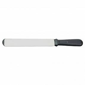 Лопатка кондитерская прямая 30 см, черная пластиковая ручка P.L. Proff Cuisine LB-P28
